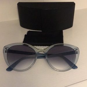 PRADA Sunglasses Lilac Blue with Black Case